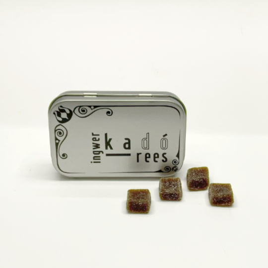 Gingerkar&eacute;es, 75g-tin